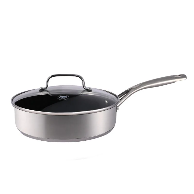 Berndes Schmorpfanne Gourmet 28cm, Daily edition Edelstahlpfanne - Image 2