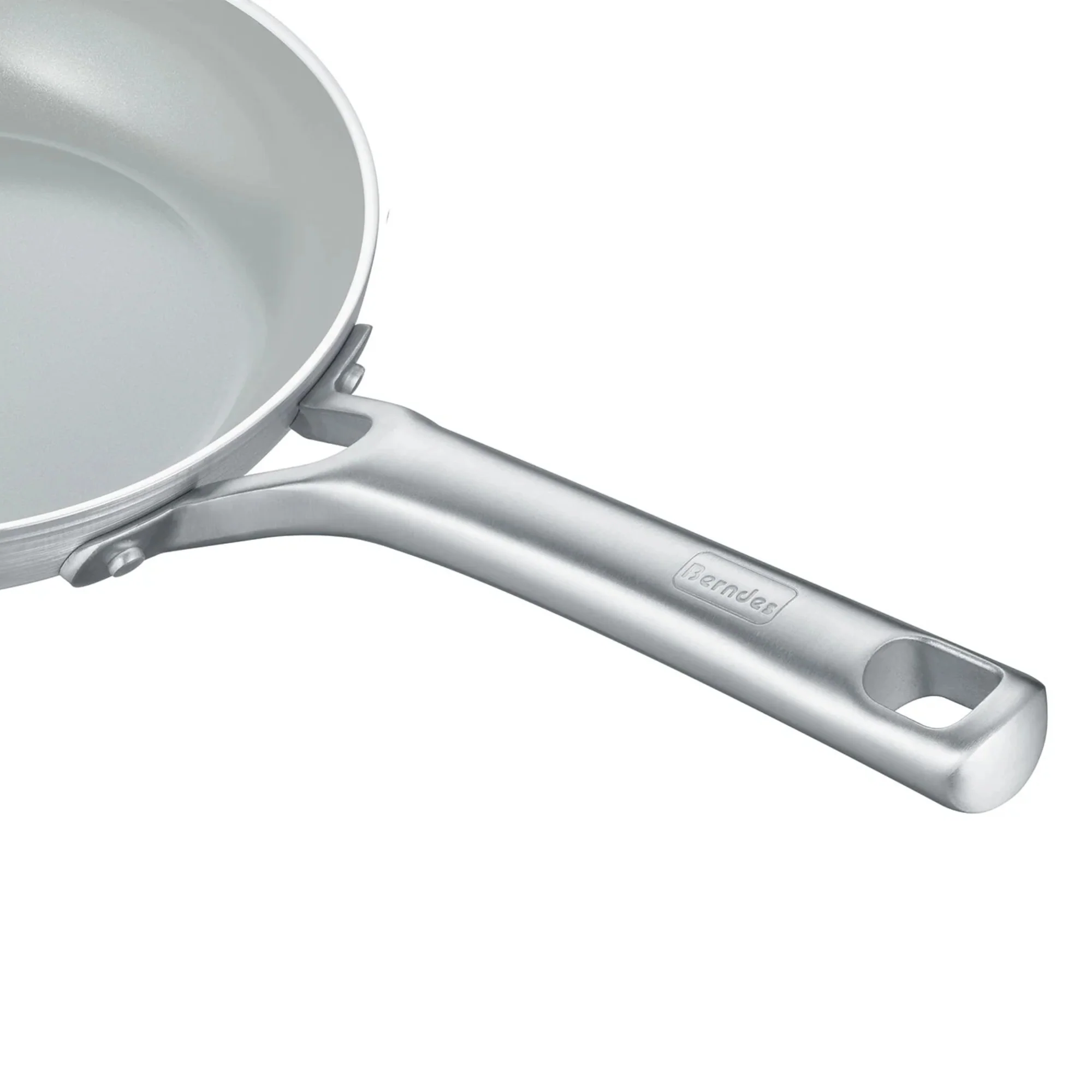 Berndes Wokpfanne 28 cm, aus recyceltem Aluminium, Edelstahl-Griff, mit Quarz-Versiegelung, b.green Veggie-Wok - Image 3