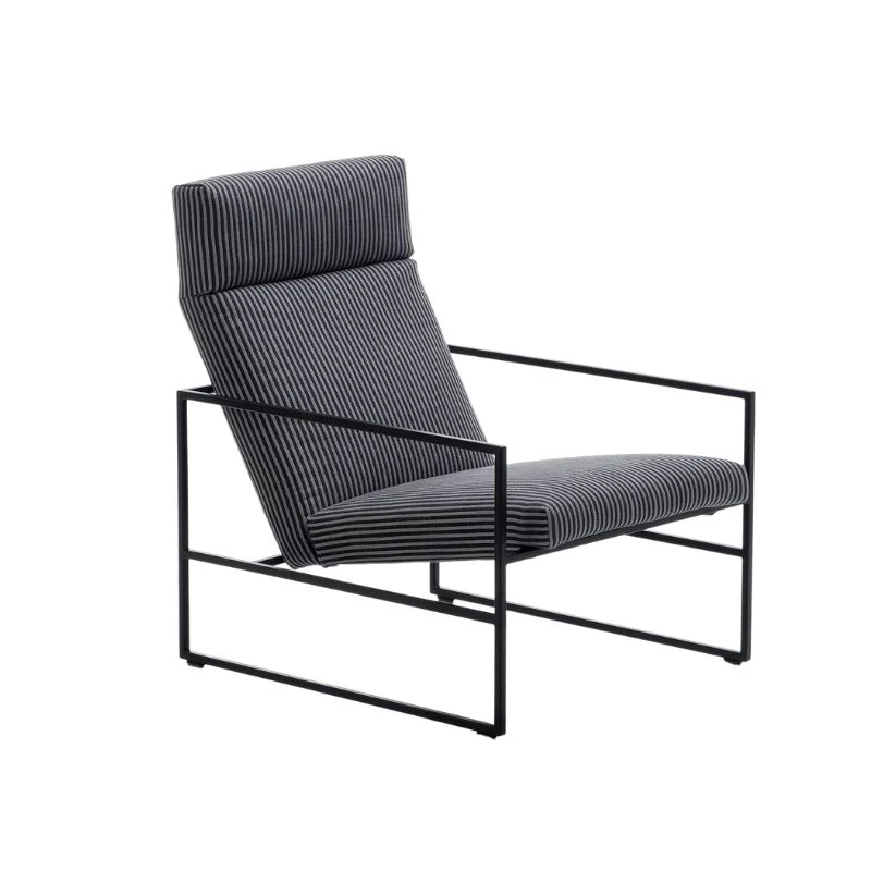 Brühl Loungesessel grace metal, Design-Stuhl mit Metallgestell
