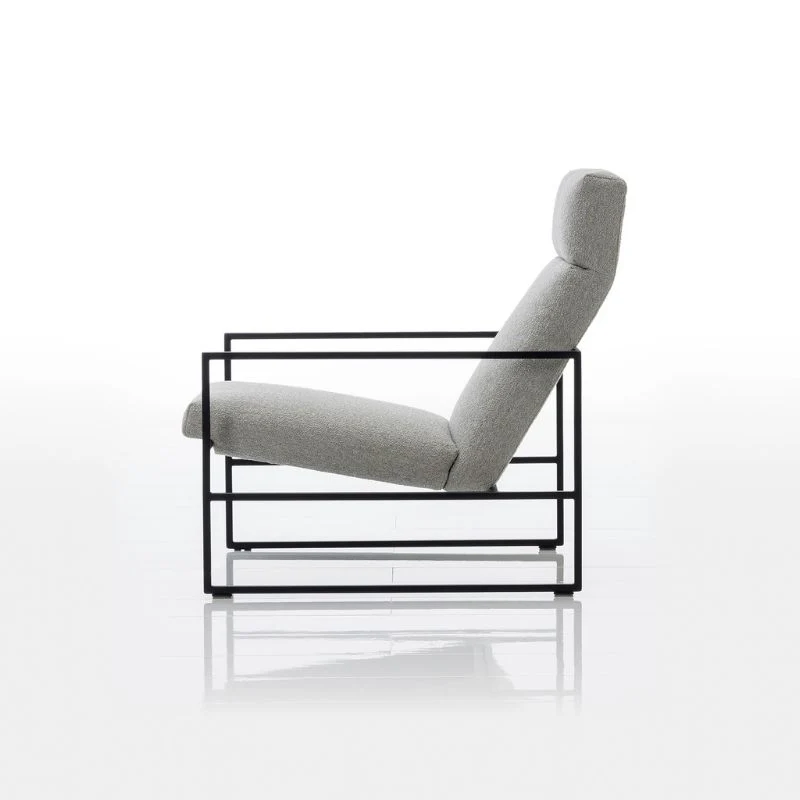 Brühl Loungesessel grace metal, Design-Stuhl mit Metallgestell - Image 4