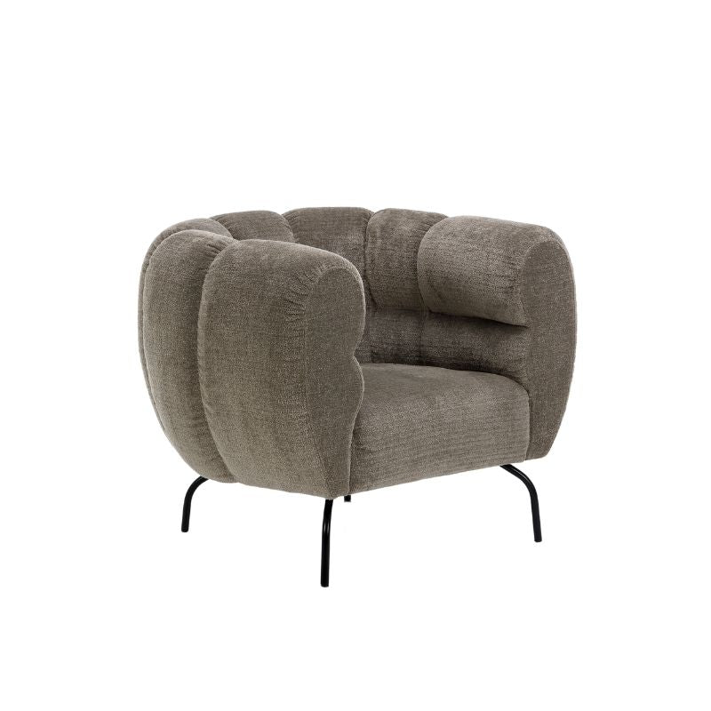 Brühl Sessel magnolia, Design-Sitzer mit U-Form Rückenlehne - Image 3