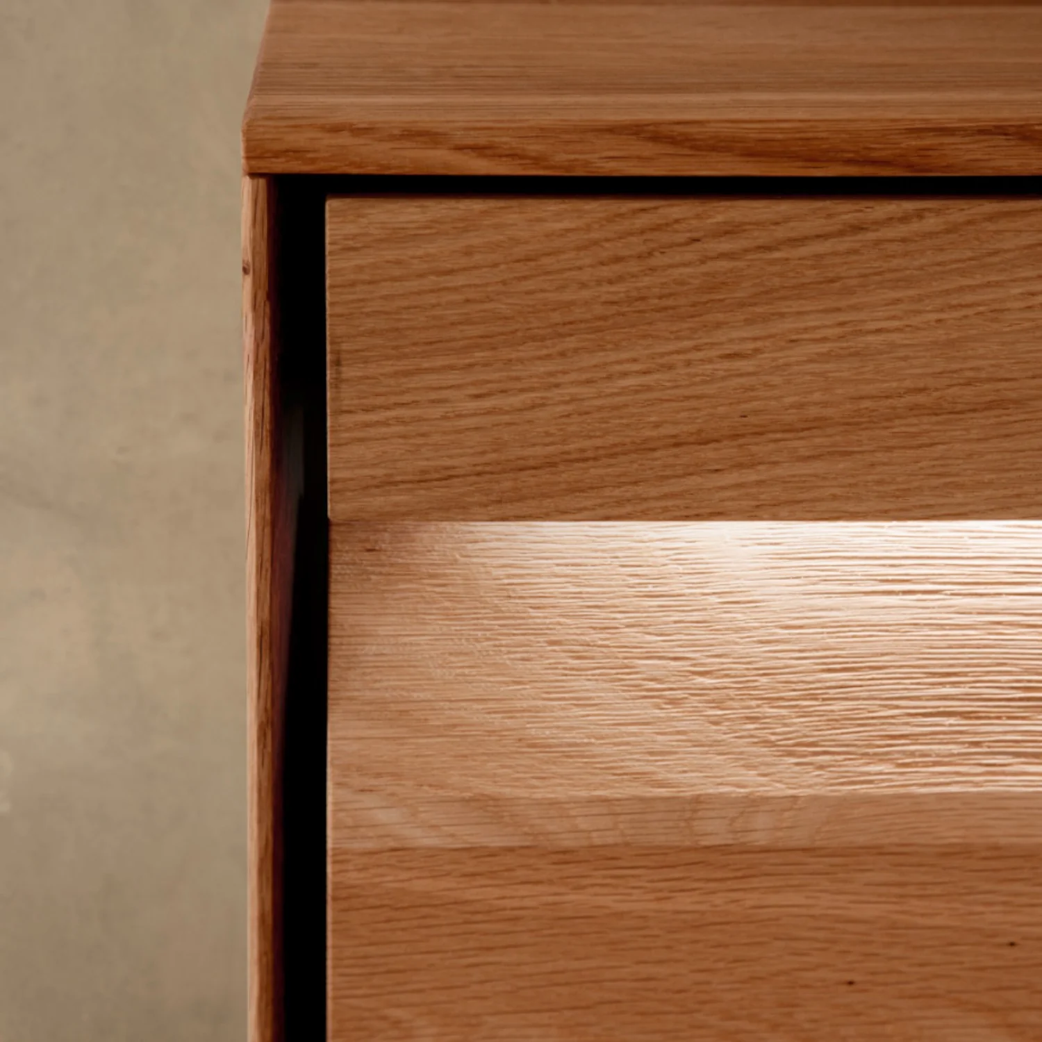 Contur Sideboard Due Viso inkl. Beleuchtung, Wildeiche geölt - Image 3