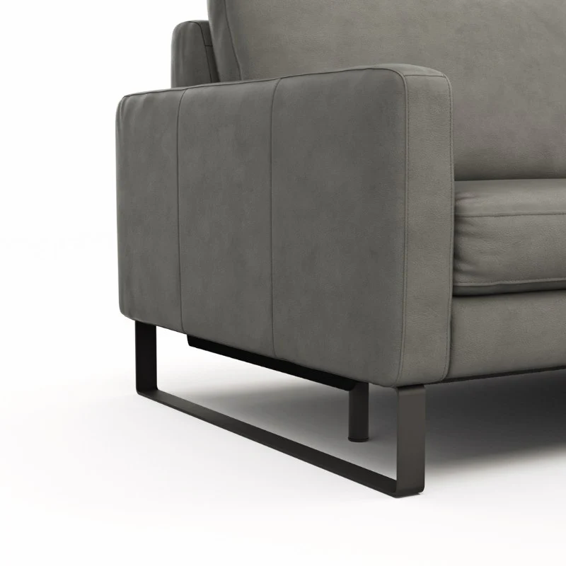 Contur Sofa Enna 3,5-Sitzer mit motorischer Relaxfunktion, Lederbezug - Image 13