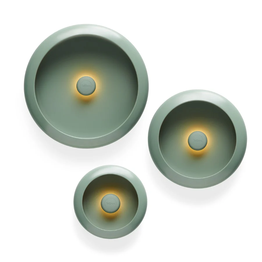 Fatboy Designlampe Oloha Small, Medium, Large oder 3er Set, 3-in-1 Wandleuchte, Tischlampe und Dekoschale