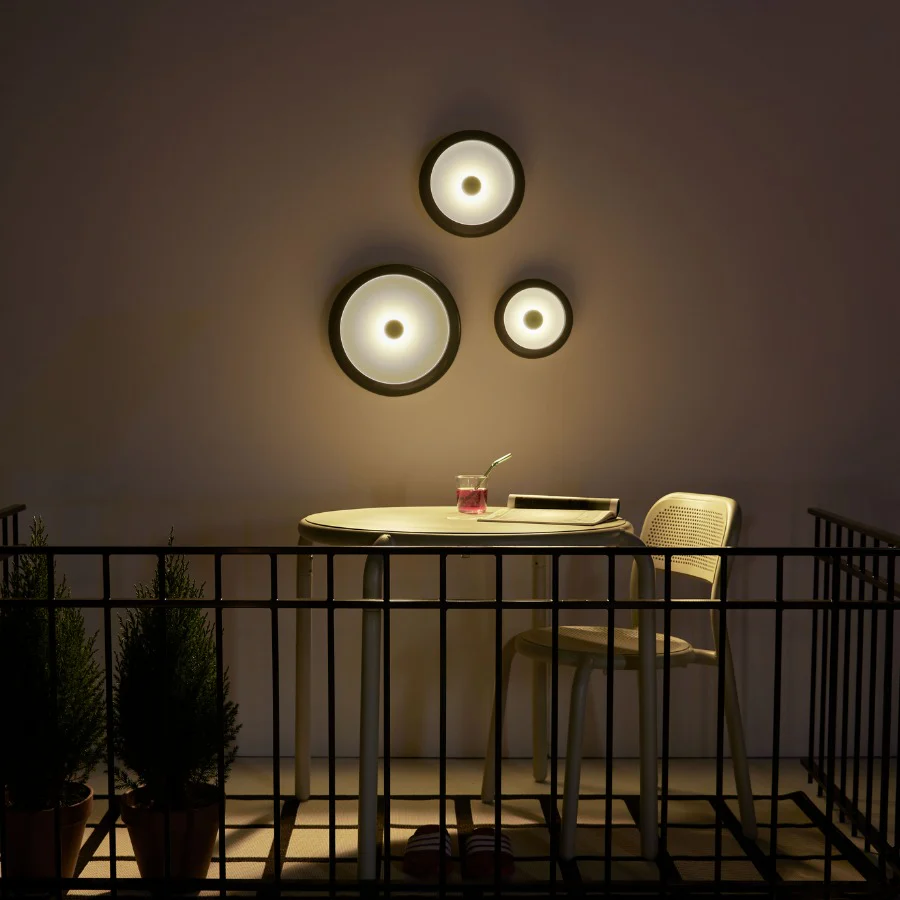 Fatboy Designlampe Oloha Small, Medium, Large oder 3er Set, 3-in-1 Wandleuchte, Tischlampe und Dekoschale - Image 11