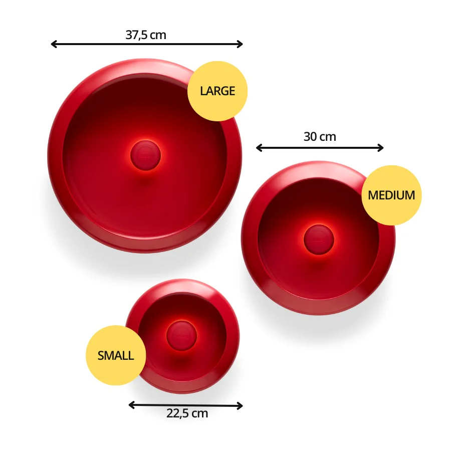 Fatboy Designlampe Oloha Small, Medium, Large oder 3er Set, 3-in-1 Wandleuchte, Tischlampe und Dekoschale - Image 27