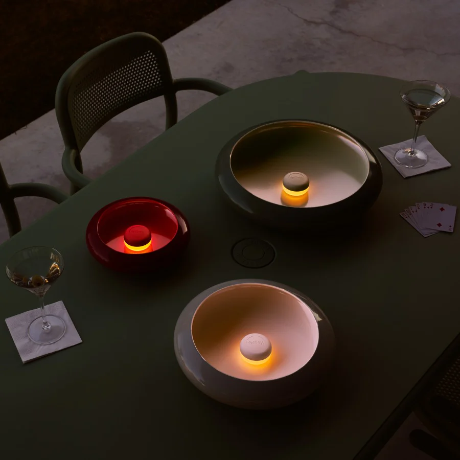 Fatboy Designlampe Oloha Small, Medium, Large oder 3er Set, 3-in-1 Wandleuchte, Tischlampe und Dekoschale - Image 4