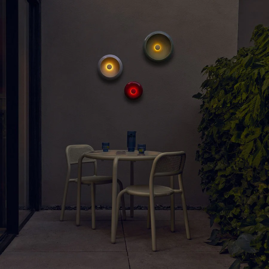 Fatboy Designlampe Oloha Small, Medium, Large oder 3er Set, 3-in-1 Wandleuchte, Tischlampe und Dekoschale - Image 5