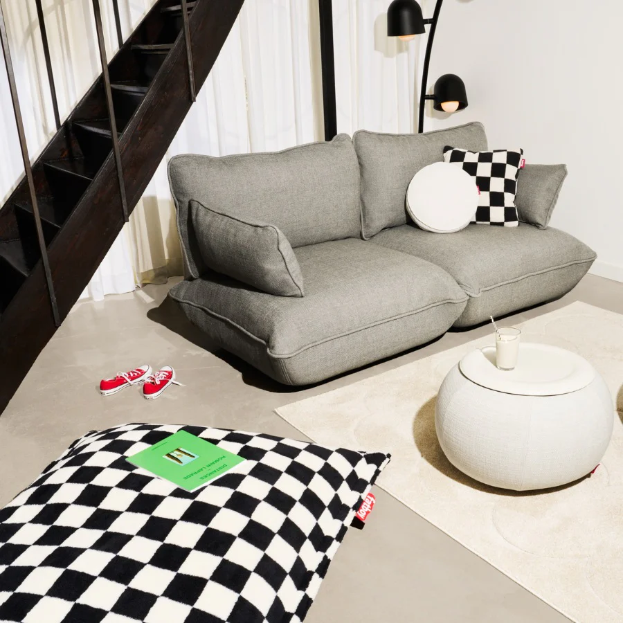 Fatboy Sitzsack Original Slim Teddy 155x120 cm Kuschelsitzsack weich - Image 19