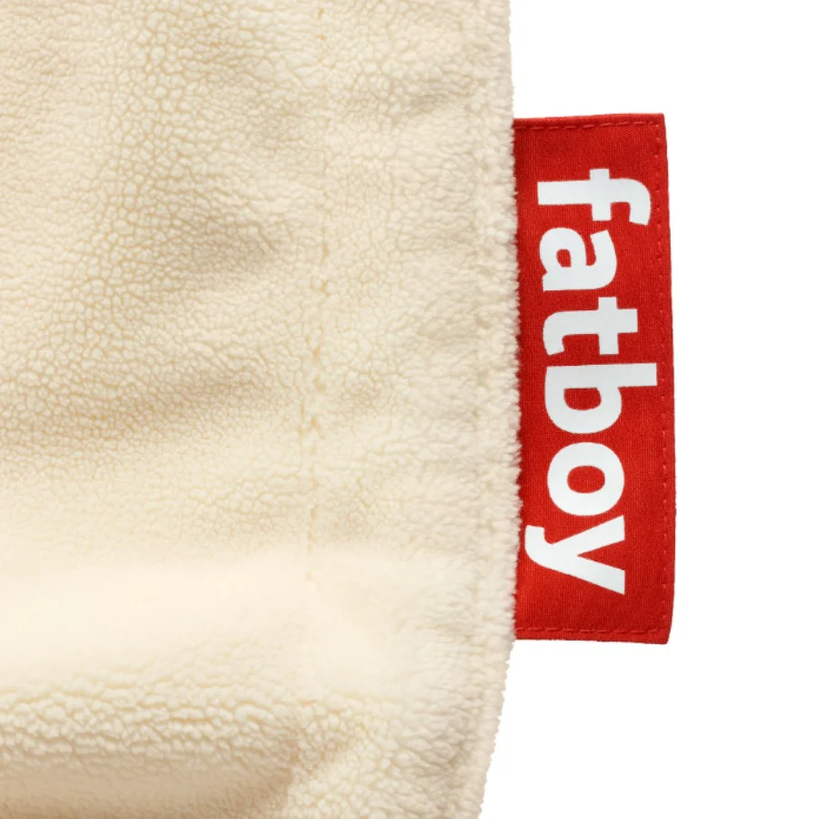 Fatboy Sitzsack Original Slim Teddy 155x120 cm Kuschelsitzsack weich - Image 5