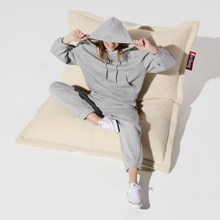 Fatboy Sitzsack Original Slim Teddy 155x120 cm Kuschelsitzsack weich - Image 7