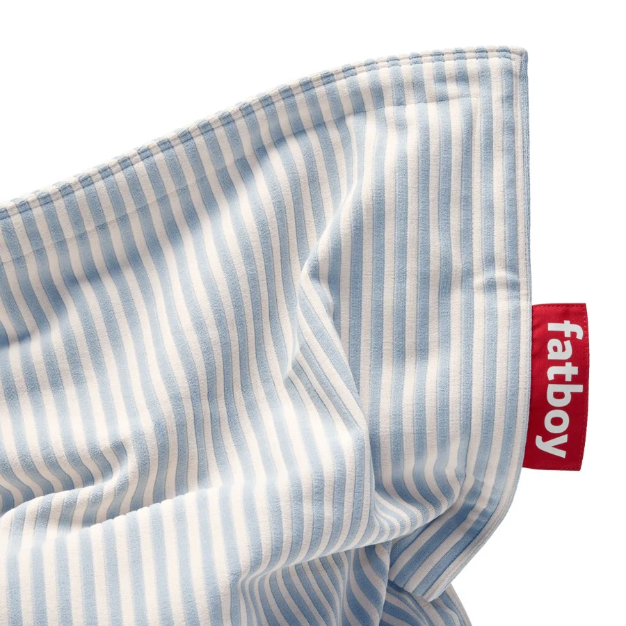 Fatboy Sitzsack Original Slim Terry 155x120 cm, mit Frottee-Stoff, gestreift - Image 8