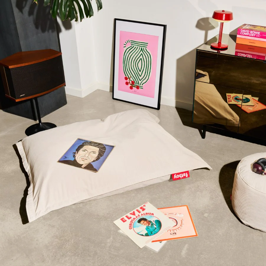 Fatboy Sitzsack recycled Original Slim 155x120 cm, mit Cordbezug - Image 12