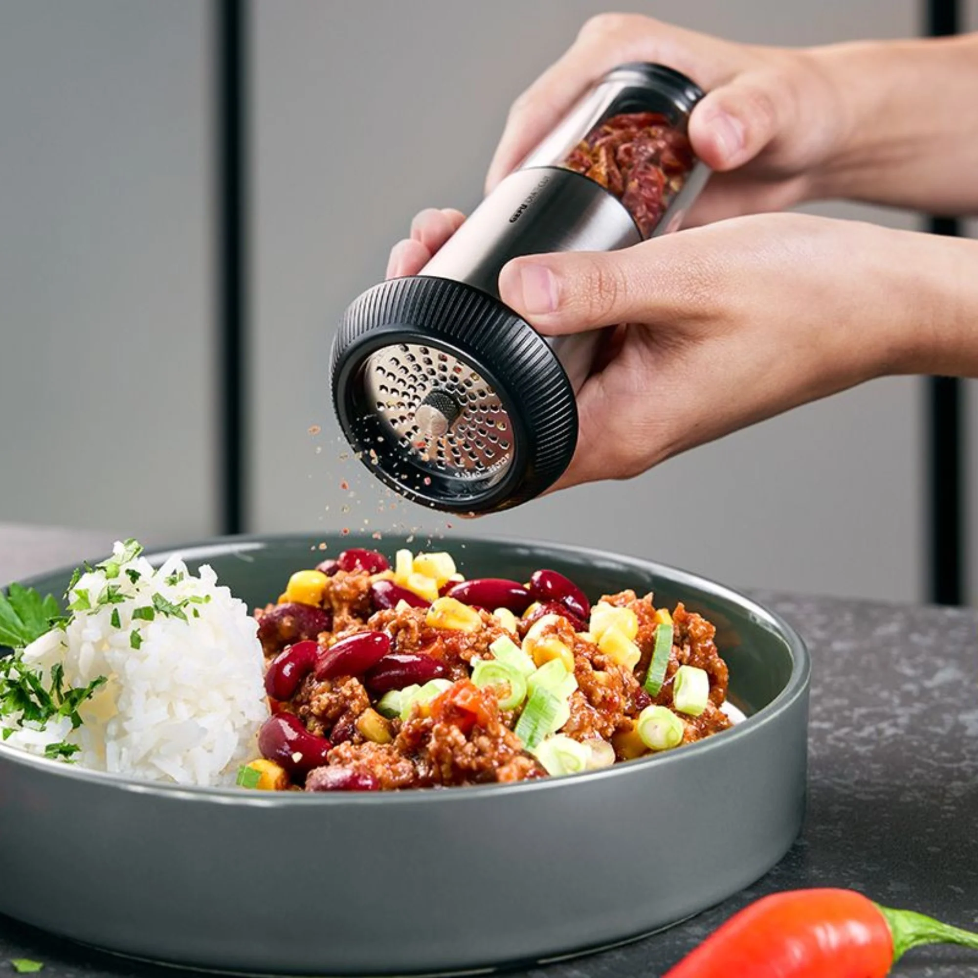 Gefu Chilischneider X-PLOSION® mit Diacut Schneidwerk, Edelstahl - Image 2