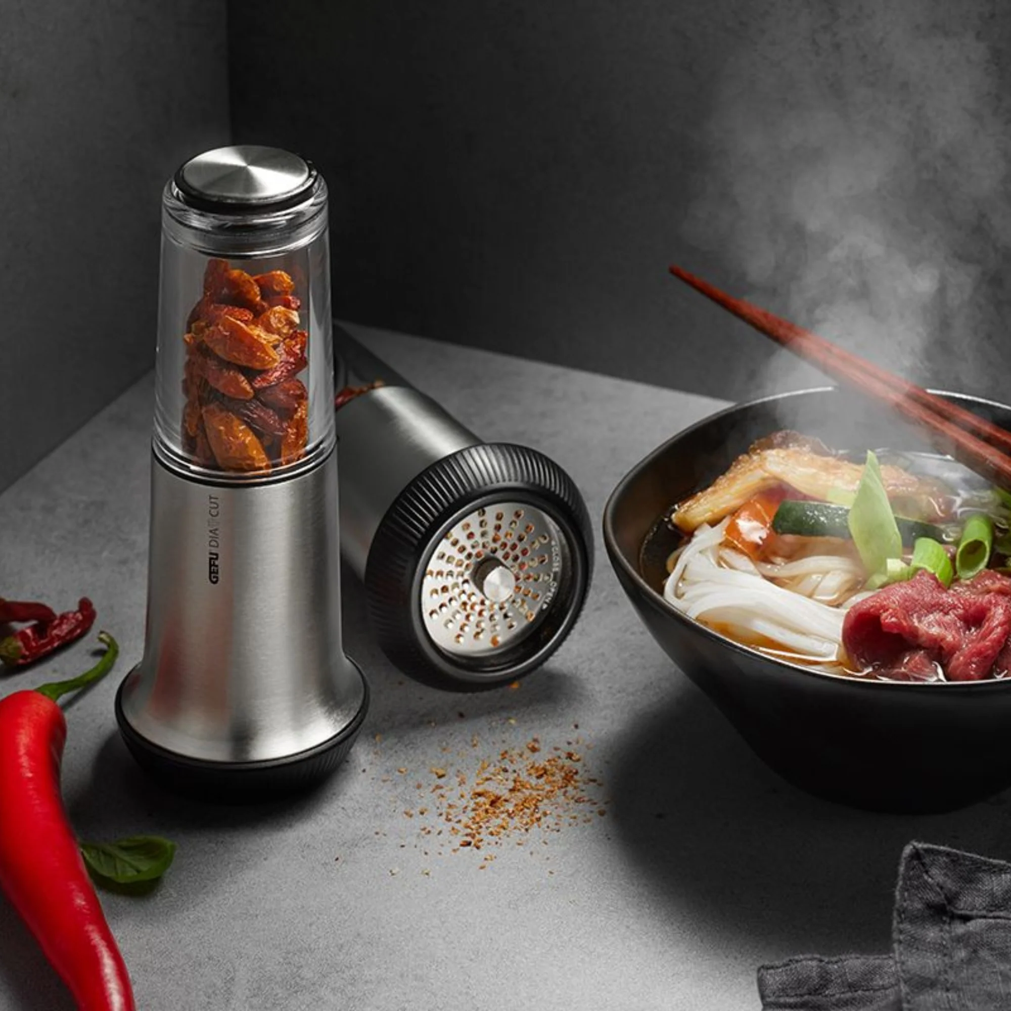 Gefu Chilischneider X-PLOSION® mit Diacut Schneidwerk, Edelstahl - Image 4
