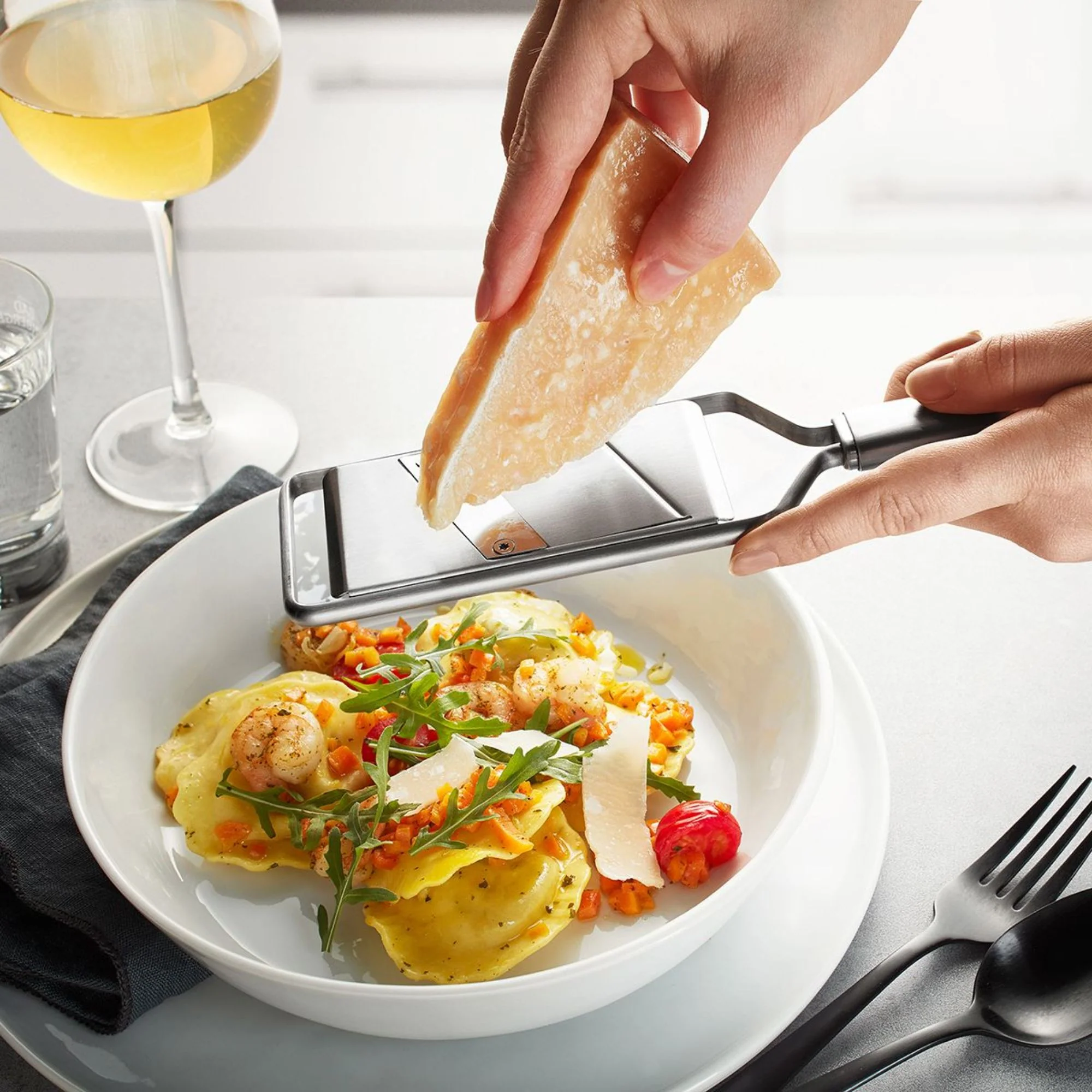 Gefu Gourmet-Hobel PRIMELINE Mini, verstellbarer Gemüsehobel - Image 2