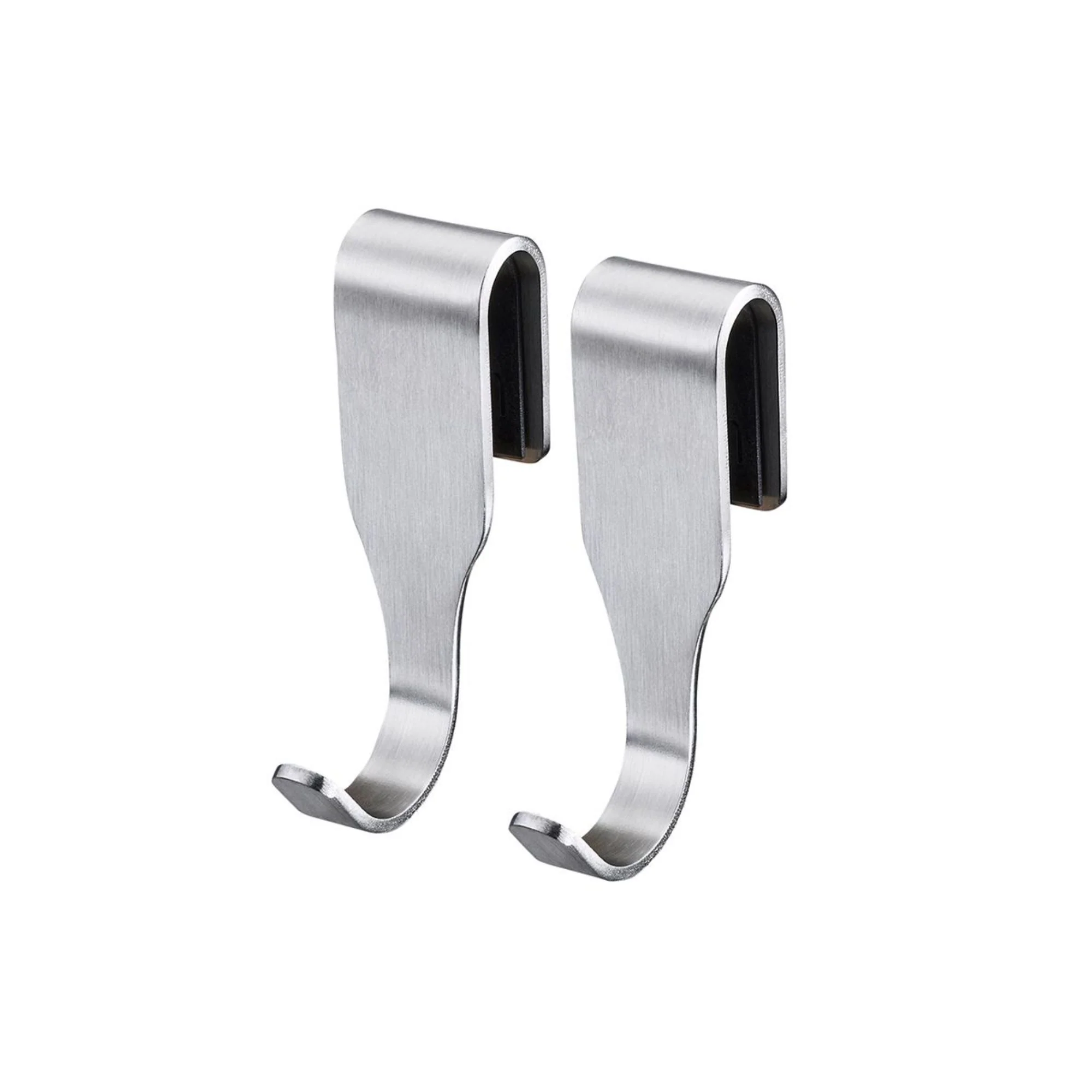 Gefu Haken für Küchenleiste SMARTLINE, 2er-Set, Edelstahl