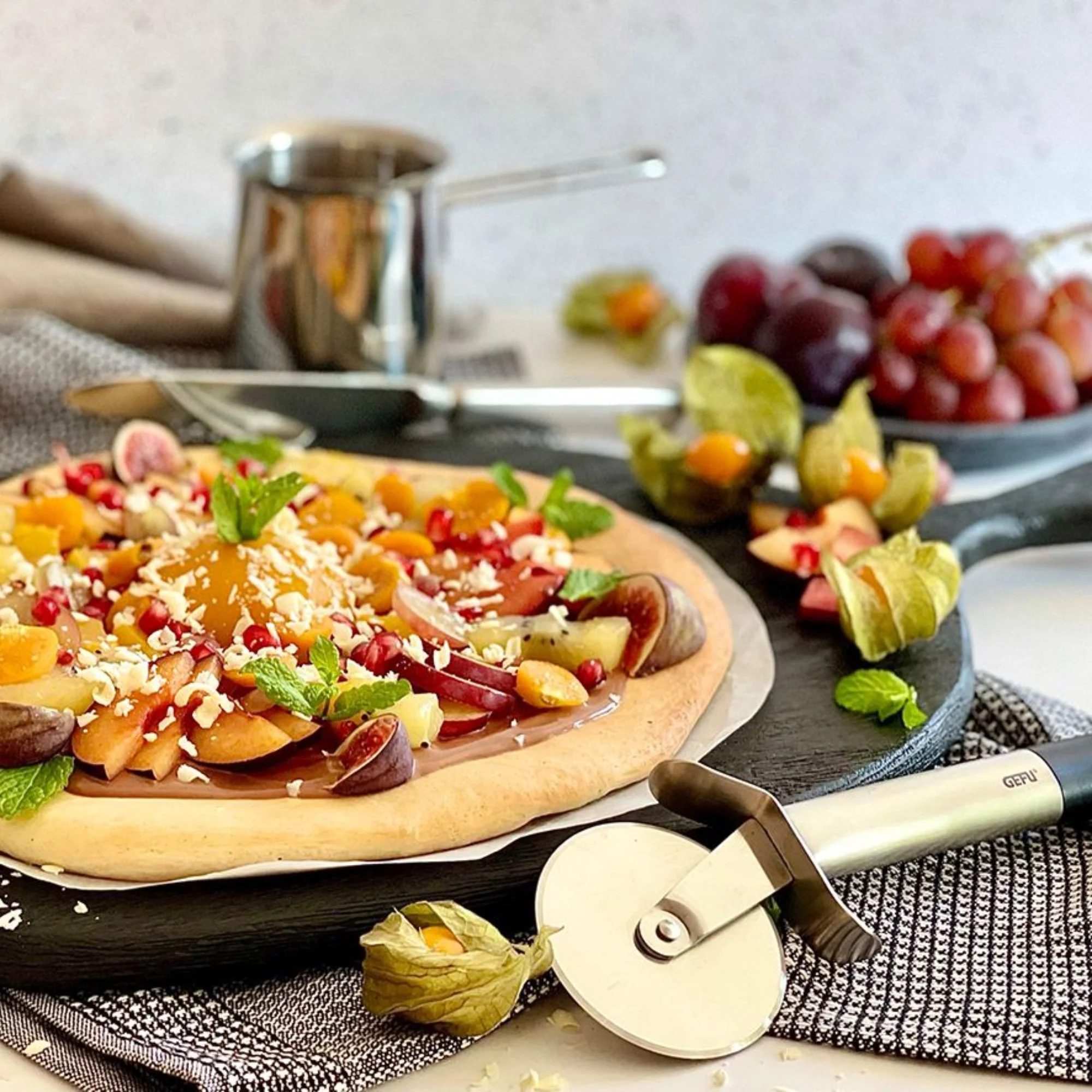 Gefu Pizzarad PRIMELINE, Pizzarolle aus Edelstahl - Image 2