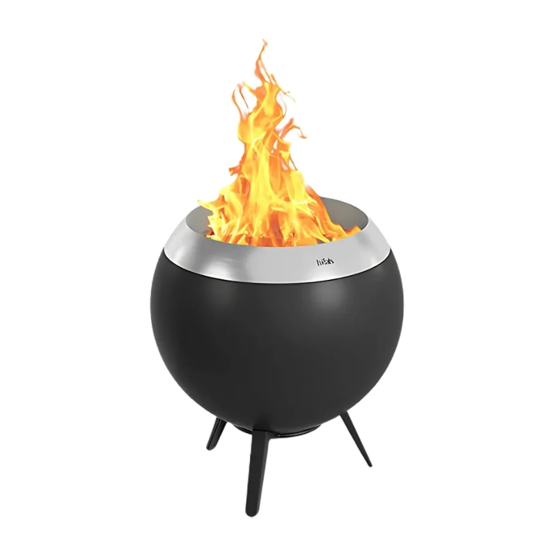 höfats Feuerschale MOON, Feuerkorb für Brennholz & Pellets