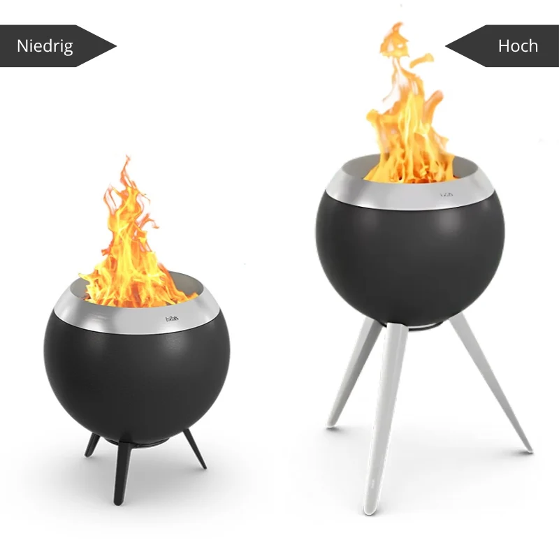 höfats Feuerschale MOON, Feuerkorb für Brennholz & Pellets - Image 5