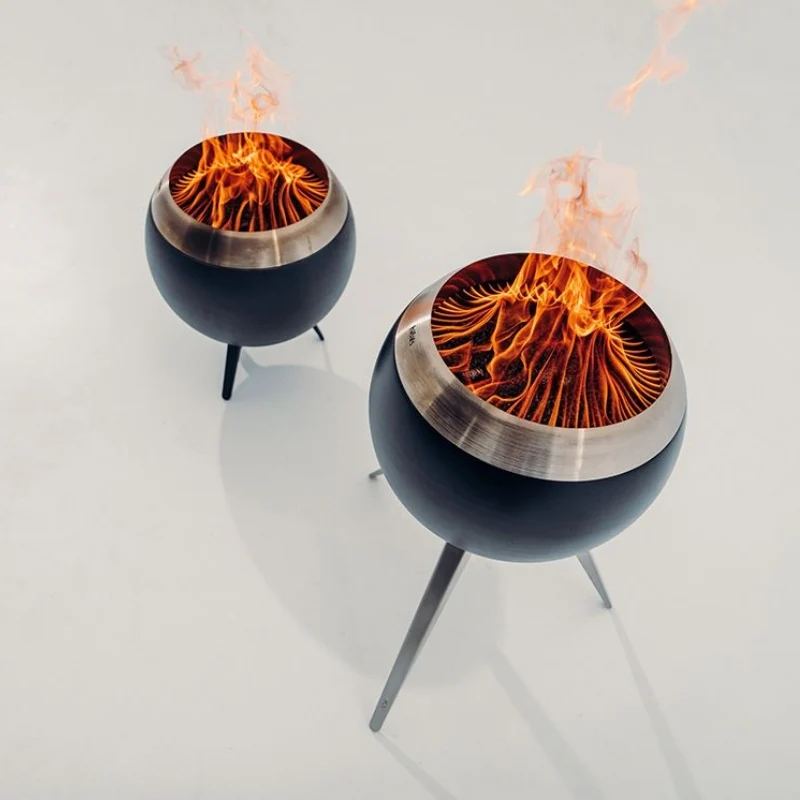 höfats Feuerschale MOON, Feuerkorb für Brennholz & Pellets - Image 6