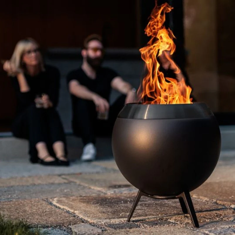 höfats Feuerschale MOON, Feuerkorb für Brennholz & Pellets - Image 8