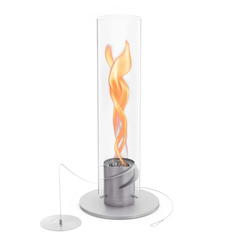 höfats Tischfeuer SPIN 900/1200, Gartenfackel im Glaszylinder - Image 5