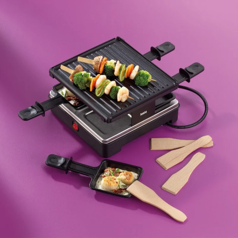 Kela Raclette Geneva, mit Grillplatte, Tischgrill für 4 Personen - Image 2