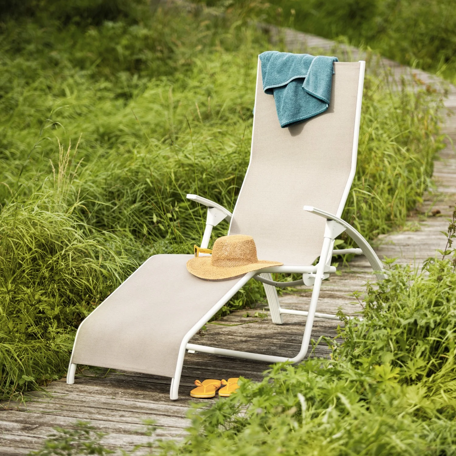KETTLER Bäderliege Tampa, Sonnenliege mit Alu-Gestell, Pool-Lounger, - Image 9