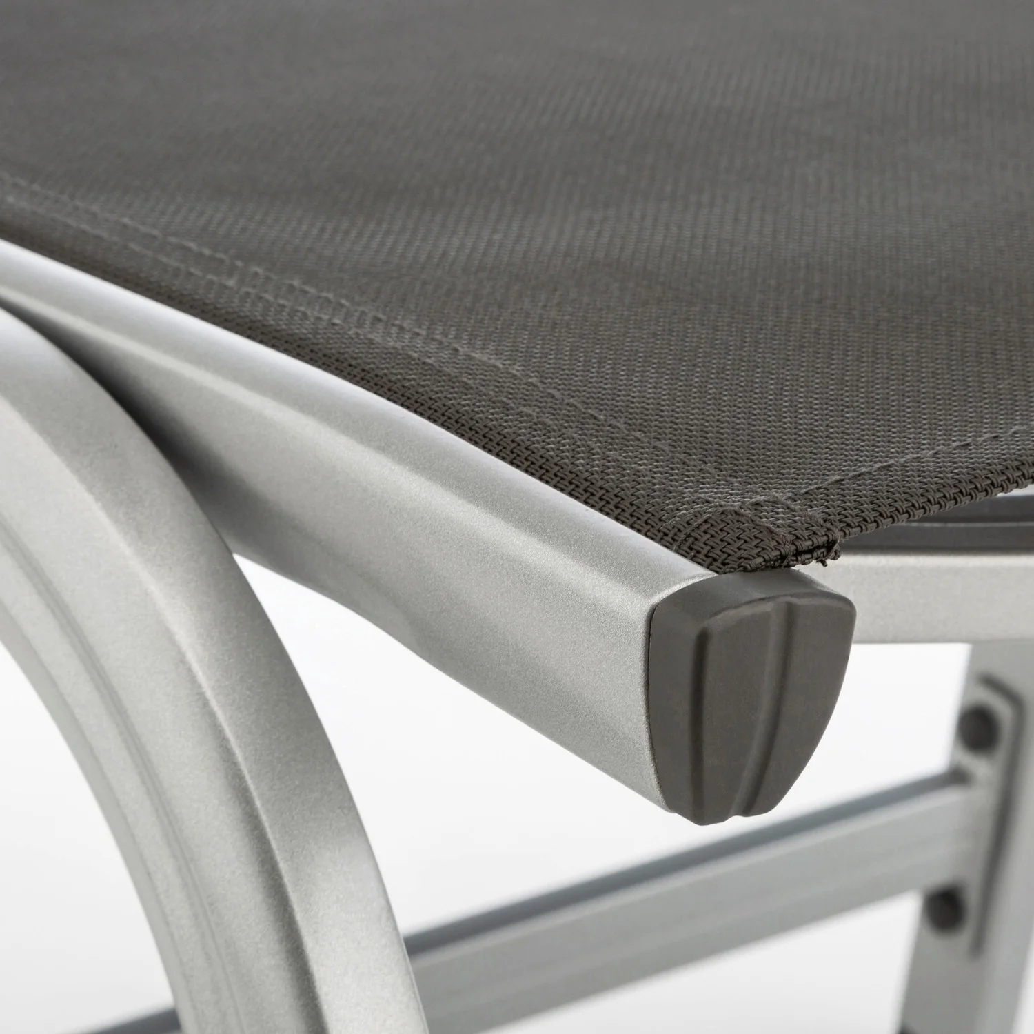 KETTLER Hocker für Gartenstuhl Basic Plus, Alu-Gestell, zerlegt, silber anthrazit - Image 5