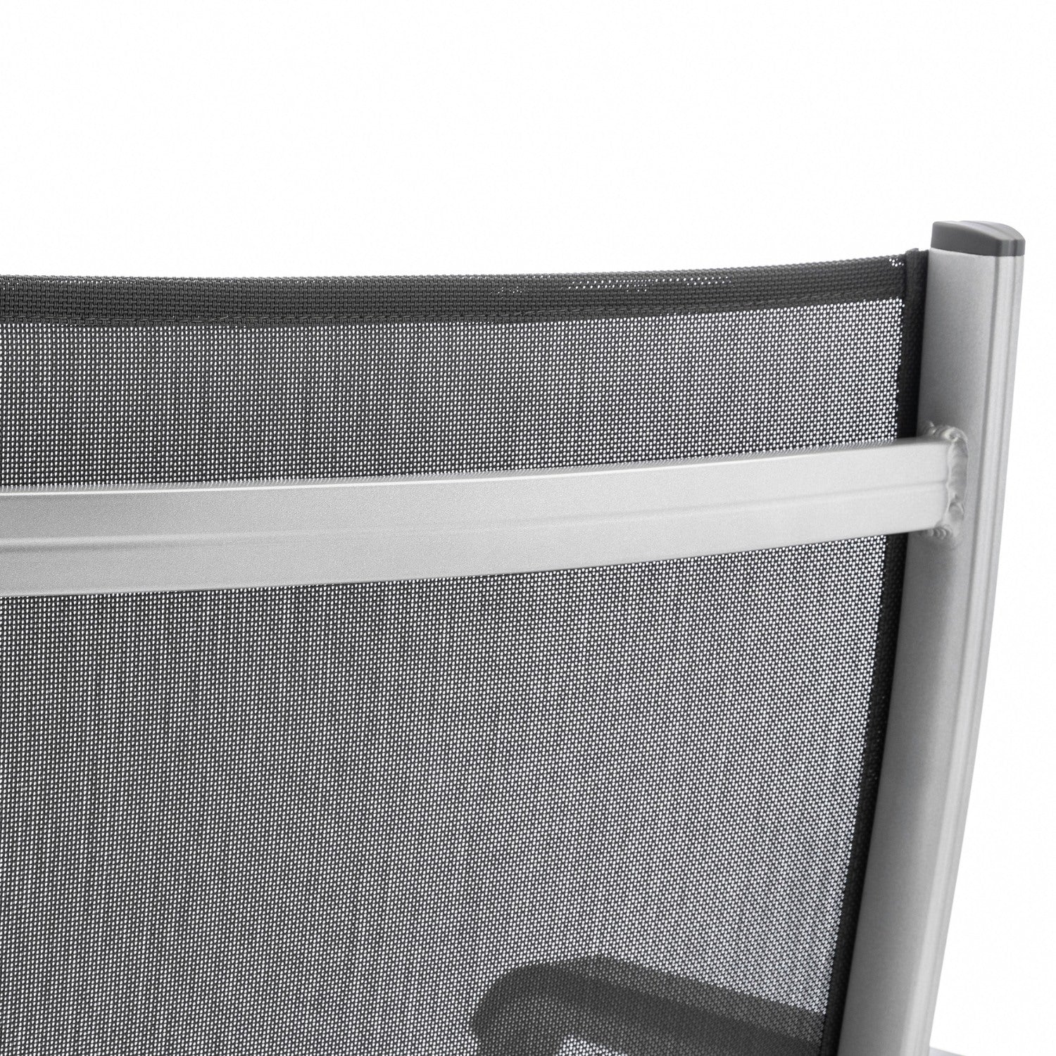 KETTLER Stapelsessel Basic Plus, Gartenstuhl mit Alu-Gestell, zerlegt, silber anthrazit - Image 6