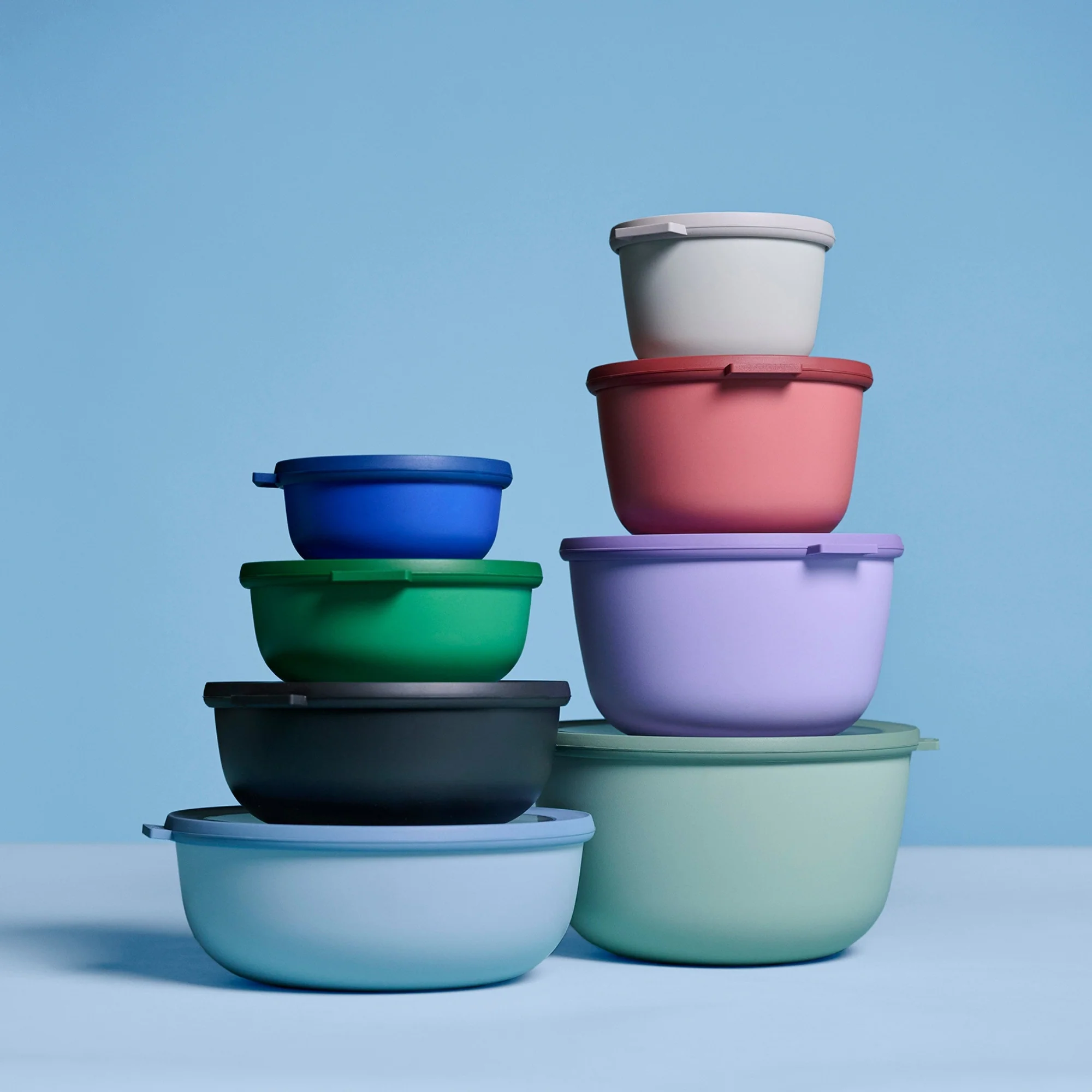 Mepal Schüsselset 3-tlg. Multi-Bowl, für Gefrierschrank, Mikrowelle und Spülmaschine, auslaufsicher, luft- und aromadicht, stapelbar - Image 11