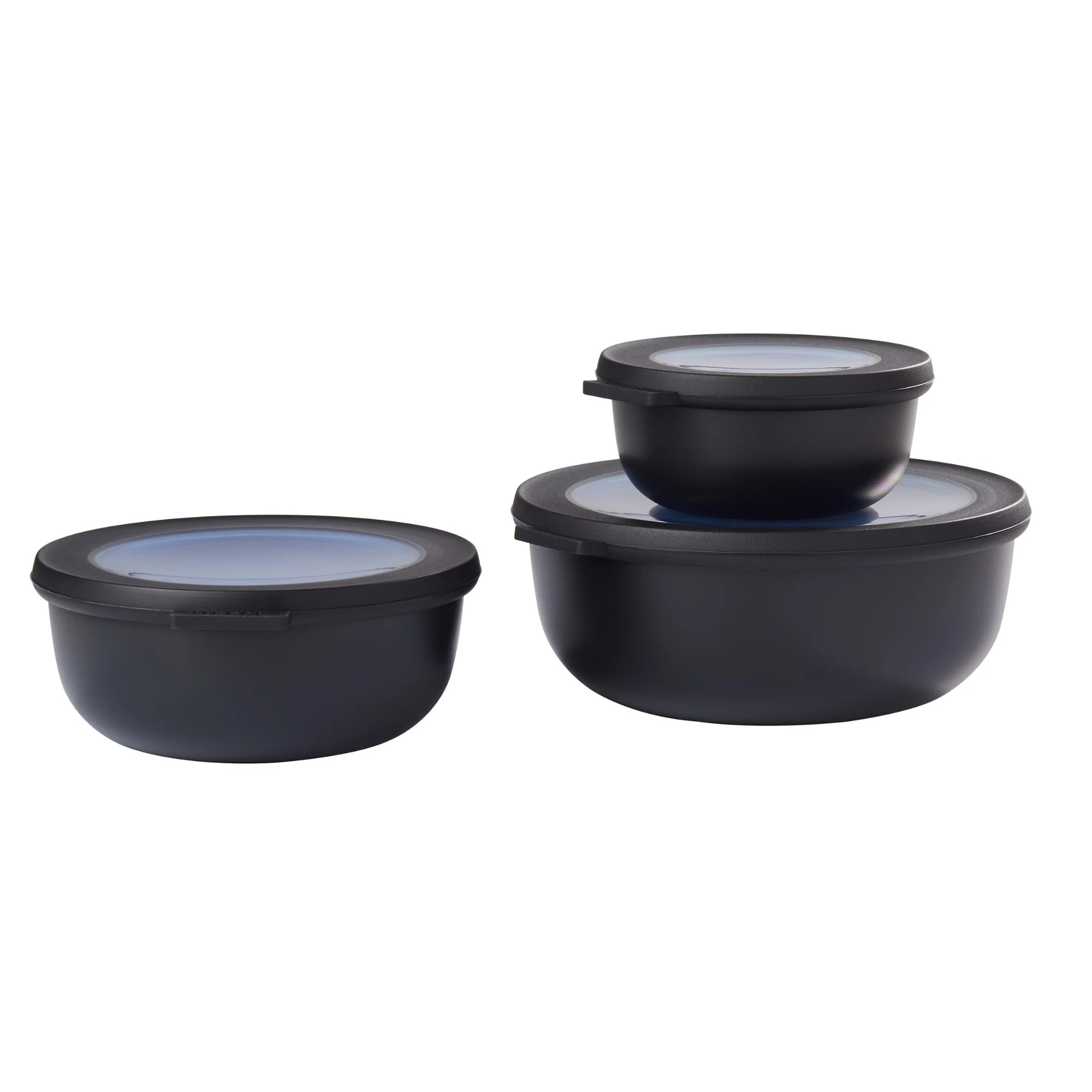 Mepal Schüsselset 3-tlg. Multi-Bowl, für Gefrierschrank, Mikrowelle und Spülmaschine, auslaufsicher, luft- und aromadicht, stapelbar - Image 3