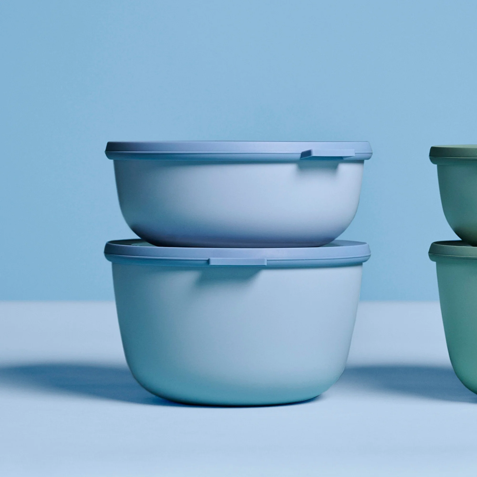 Mepal Schüsselset 3-tlg. Multi-Bowl, für Gefrierschrank, Mikrowelle und Spülmaschine, auslaufsicher, luft- und aromadicht, stapelbar - Image 5