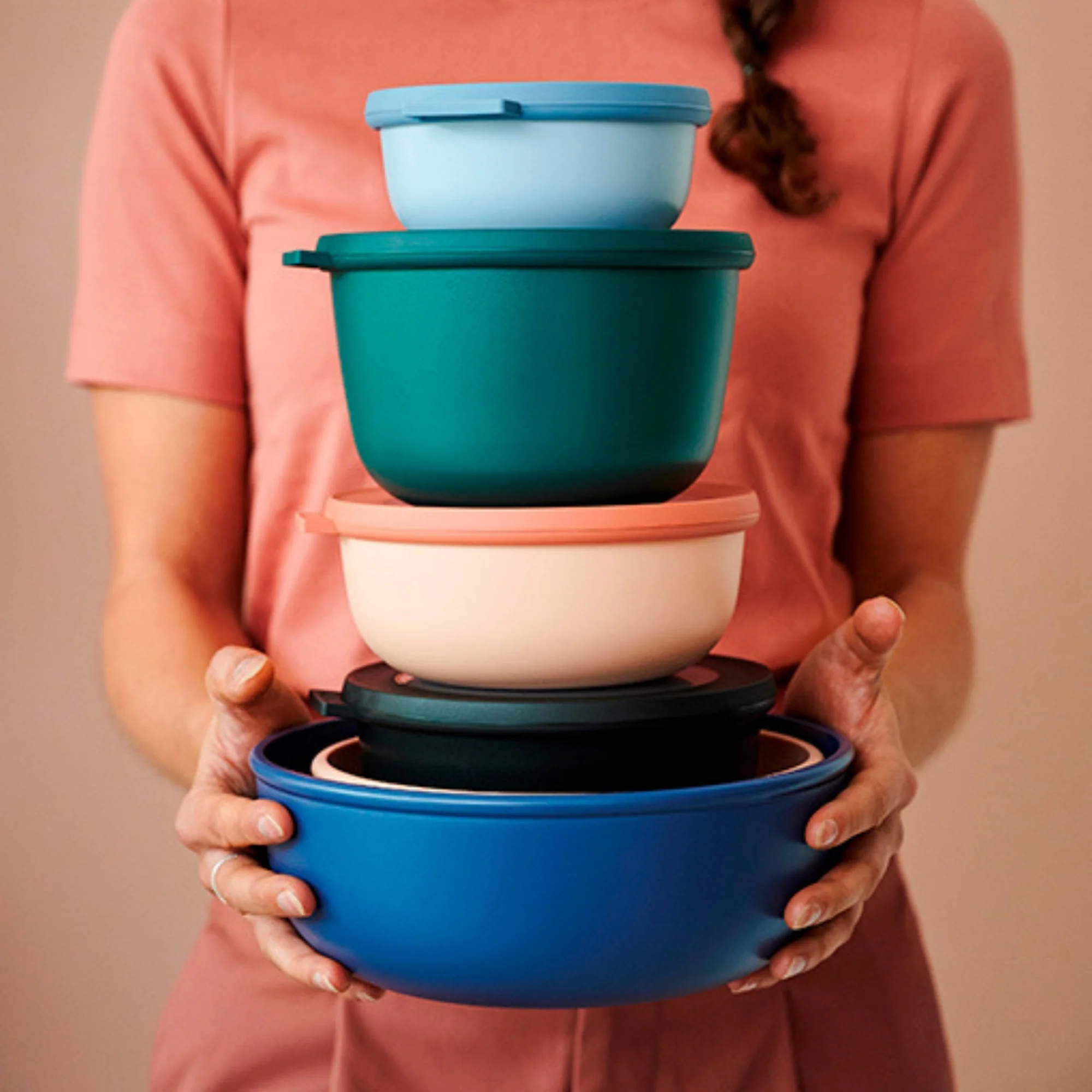 Mepal Schüsselset 3-tlg. Multi-Bowl, für Gefrierschrank, Mikrowelle und Spülmaschine, auslaufsicher, luft- und aromadicht, stapelbar - Image 7