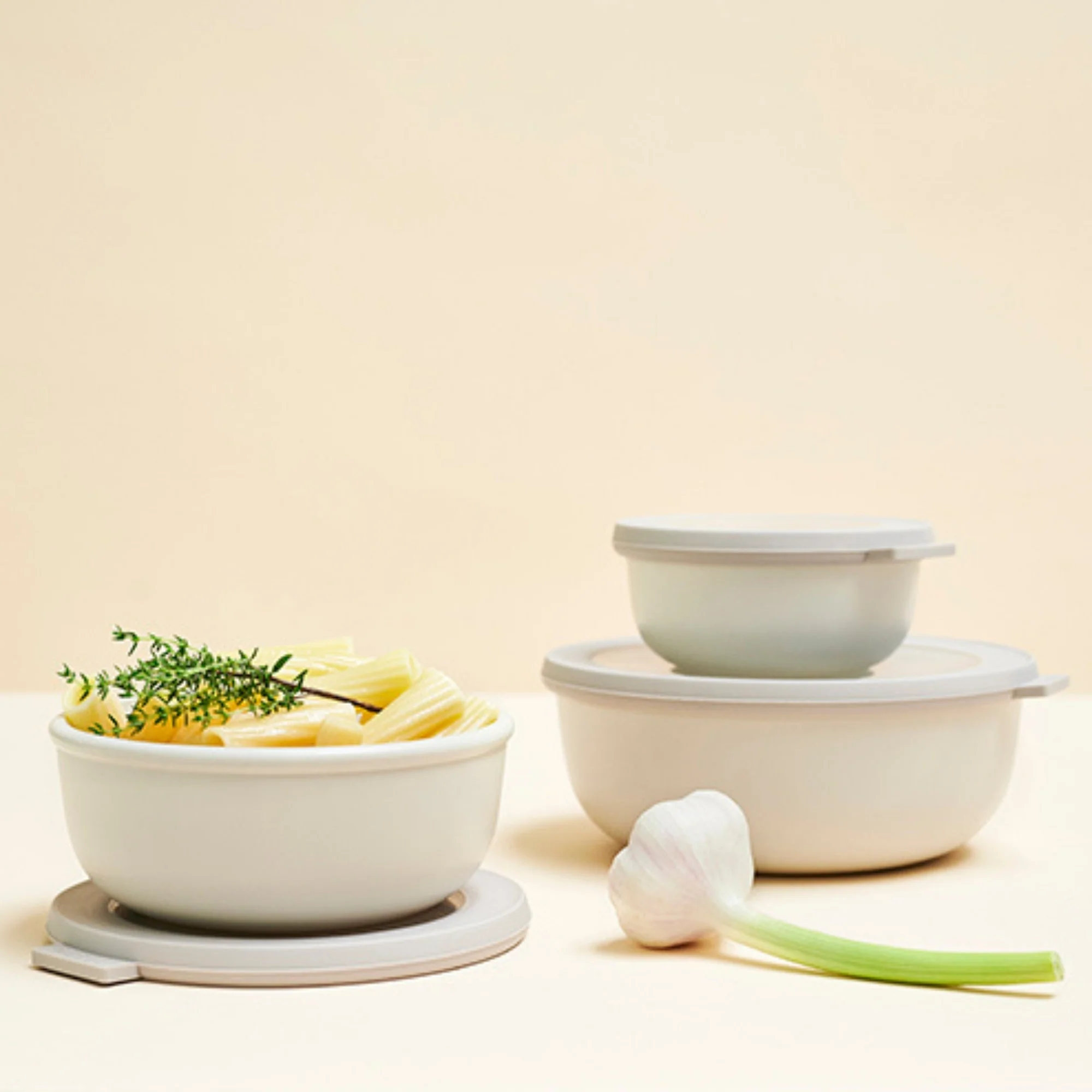 Mepal Schüsselset 3-tlg. Multi-Bowl, für Gefrierschrank, Mikrowelle und Spülmaschine, auslaufsicher, luft- und aromadicht, stapelbar - Image 8