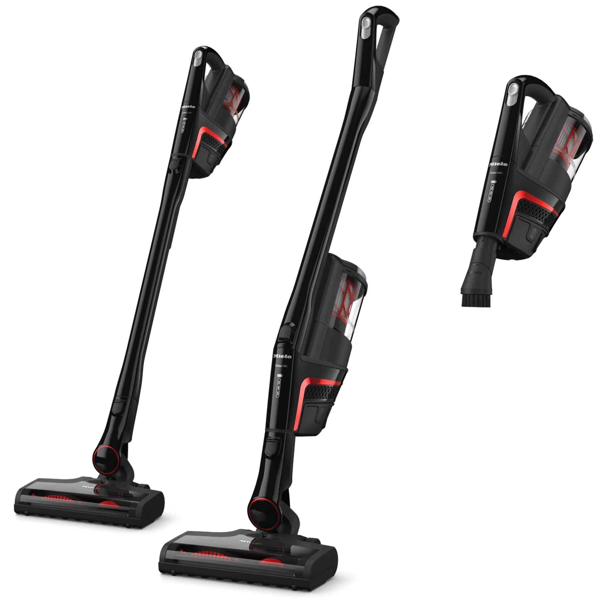 Miele Akku-Staubsauger Triflex HX1 mit 3in1-Design & automatischer Bodenbelags-Erkennung, Obsidianschwarz - Image 3