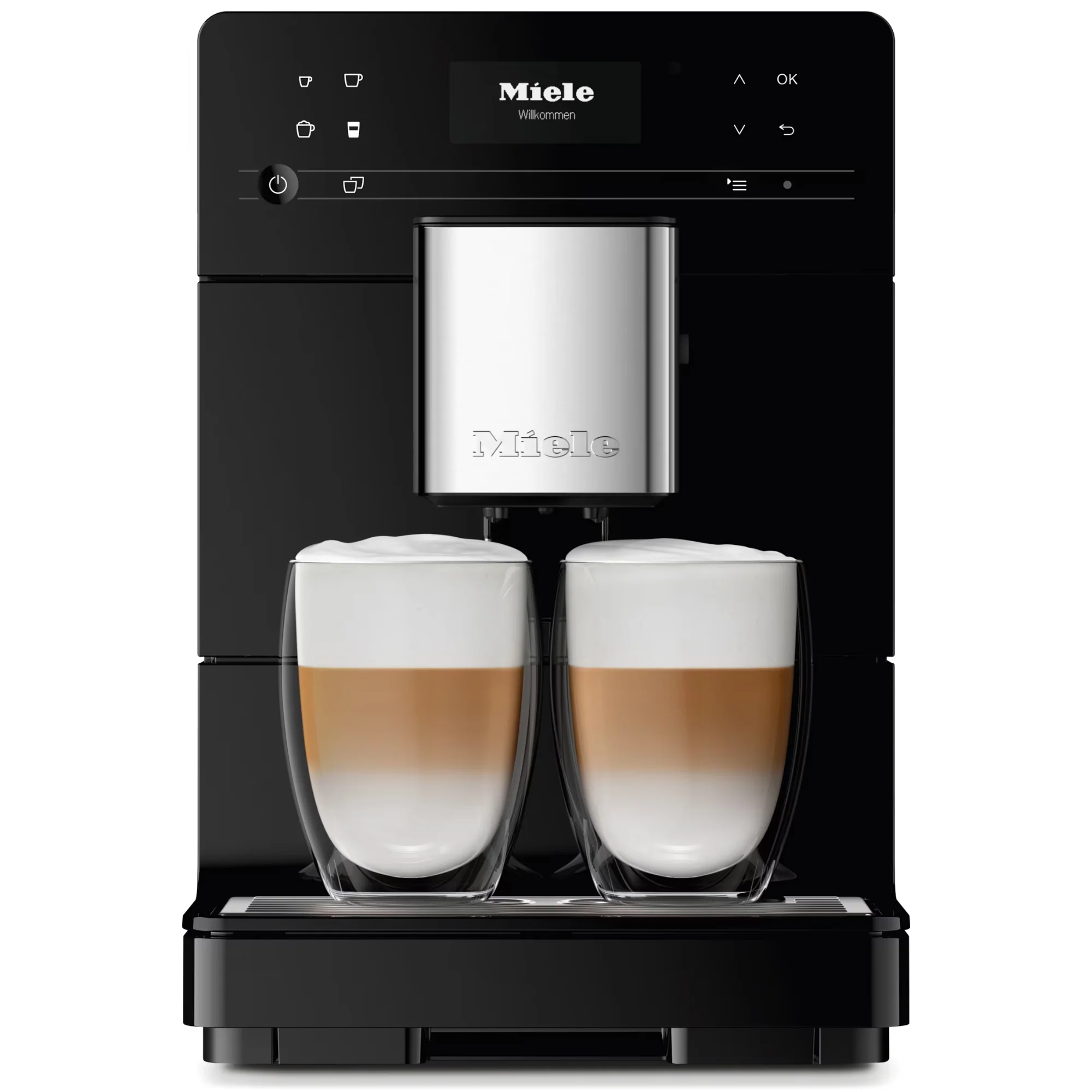 Miele Stand-Kaffeevollautomat CM 5310 Silence mit OneTouch for Two-Zubereitung, Obsidianschwarz - Image 4