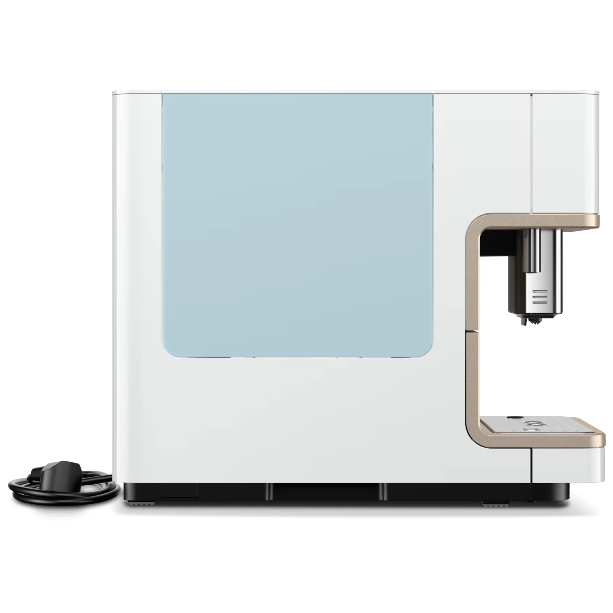 Miele Stand-Kaffeevollautomat CM 6360 MilkPerfection mit OneTouch for Two-Zubereitung, Lotosweiß CleanSteelMetallic - Image 5