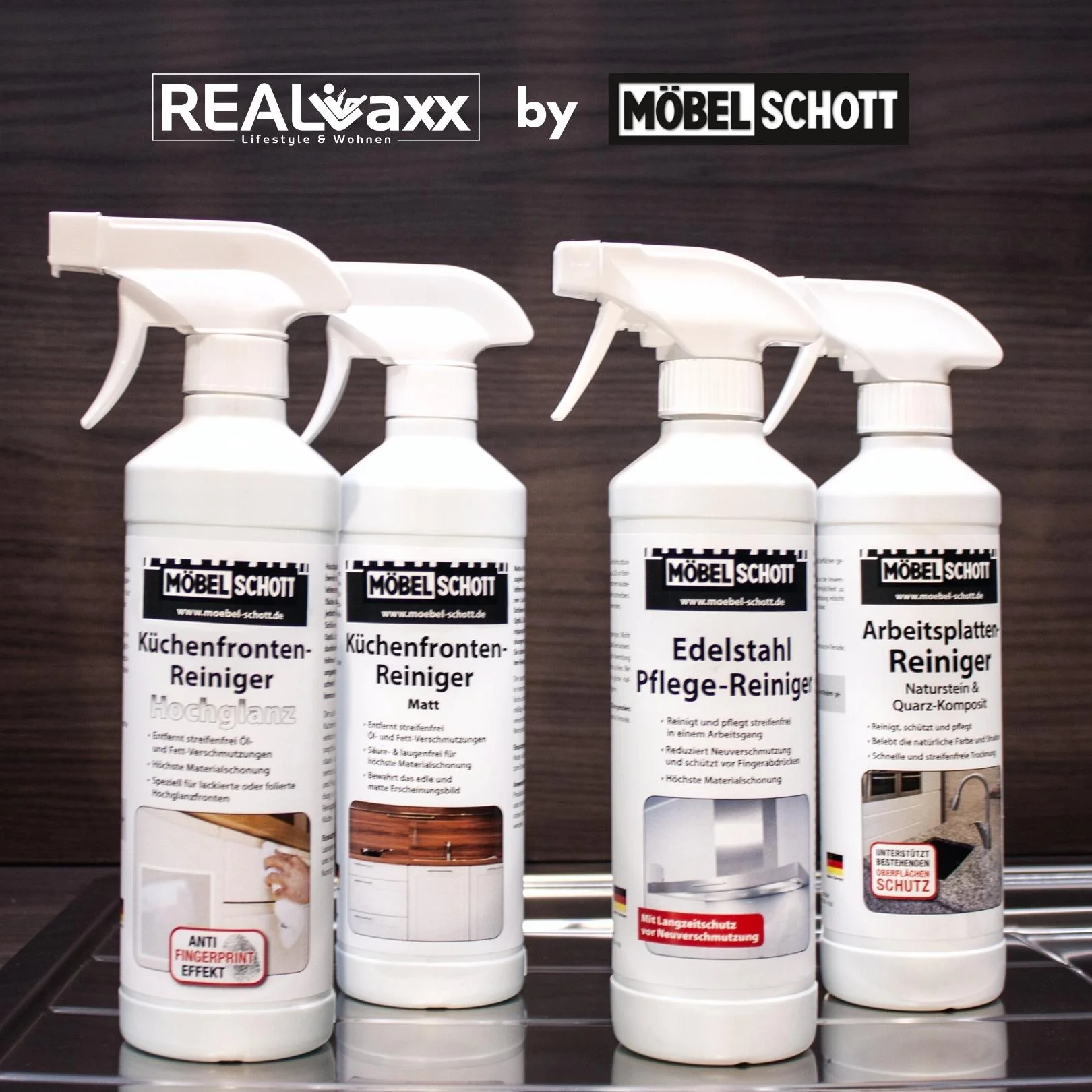 MÖBEL SCHOTT Arbeitsplatten Reiniger für Naturstein & Quarz, Reinigungsspray für Küche und Haushalt, 500 ml - Image 5