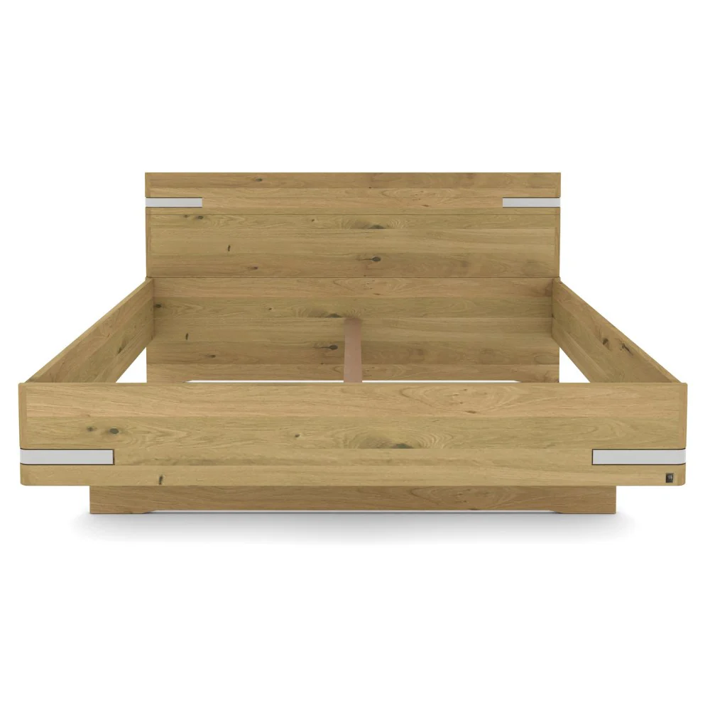 Musterring Bett Savona 2.0 mit Kopfteil, Massivholz Eiche Bianco - Image 10