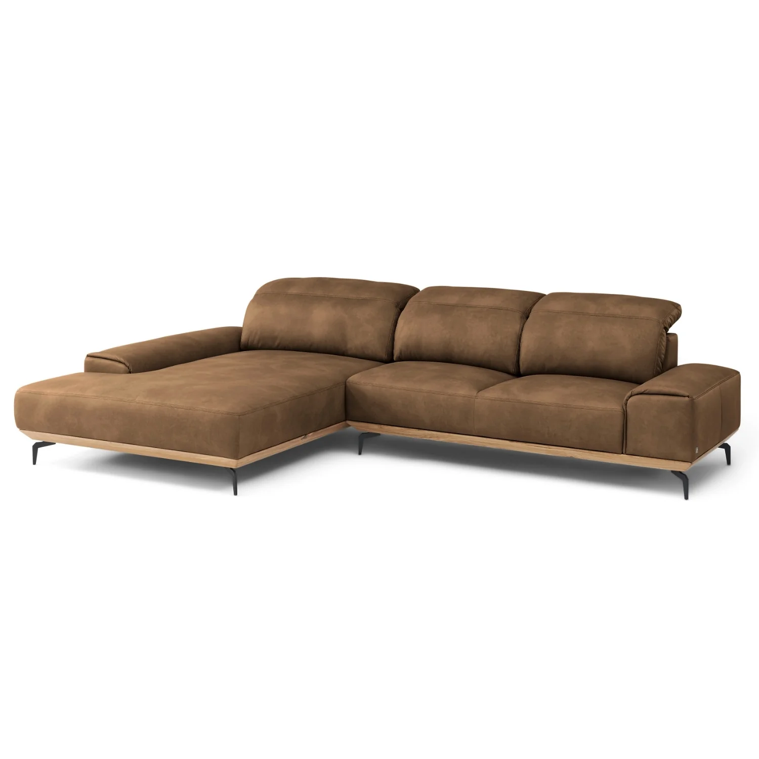 Musterring Ecksofa MR 2490 mit Lederbezug & Sockel + Metallfüßen - Image 3