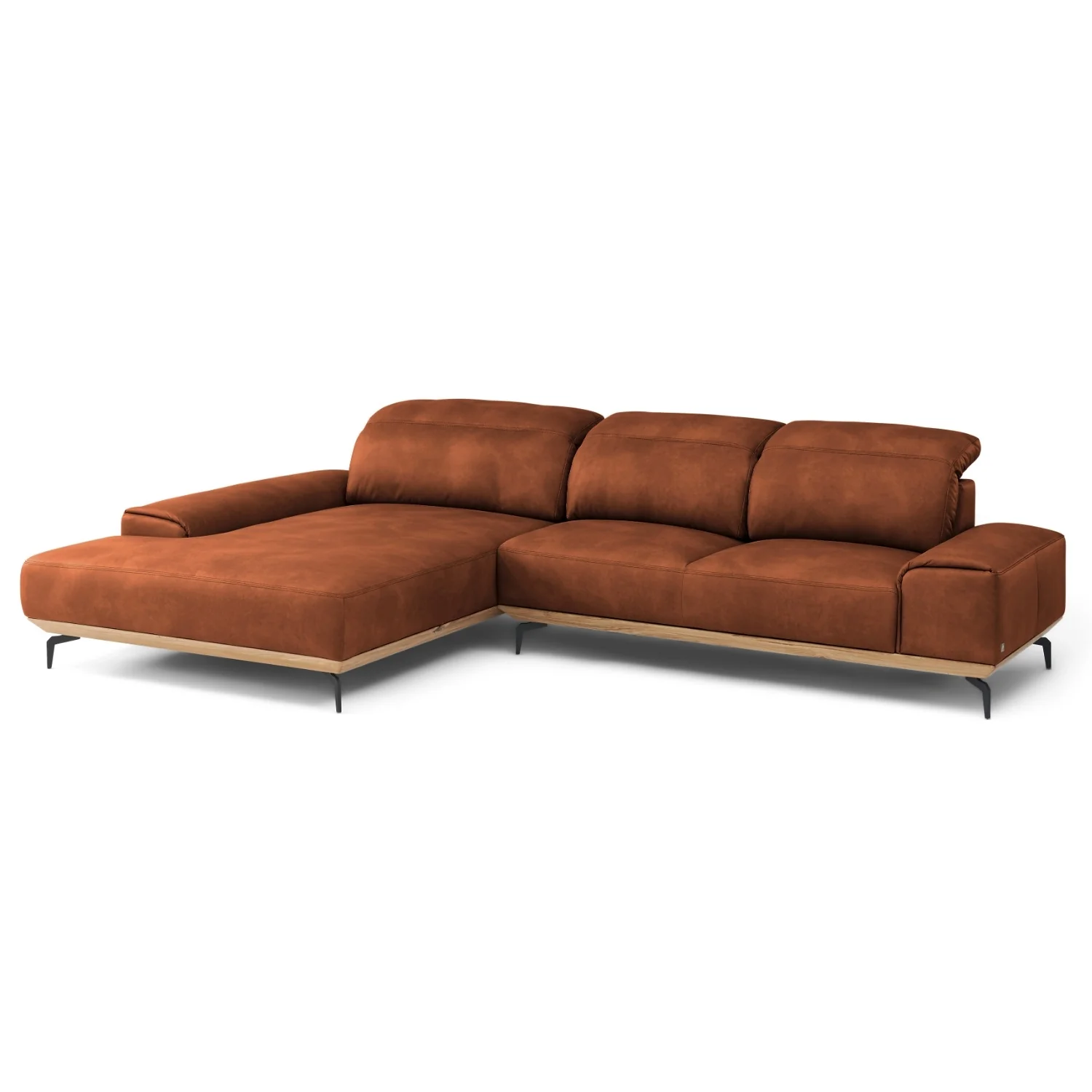 Musterring Ecksofa MR 2490 mit Lederbezug & Sockel + Metallfüßen - Image 33