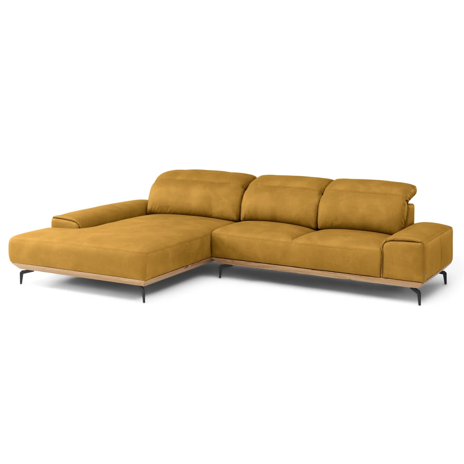 Musterring Ecksofa MR 2490 mit Lederbezug & Sockel + Metallfüßen - Image 45