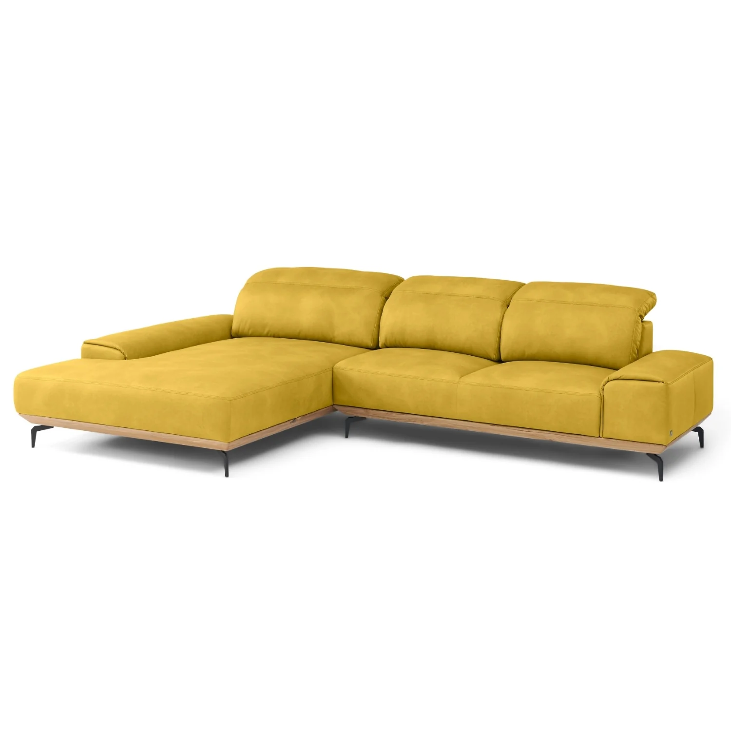 Musterring Ecksofa MR 2490 mit Lederbezug & Sockel + Metallfüßen - Image 63