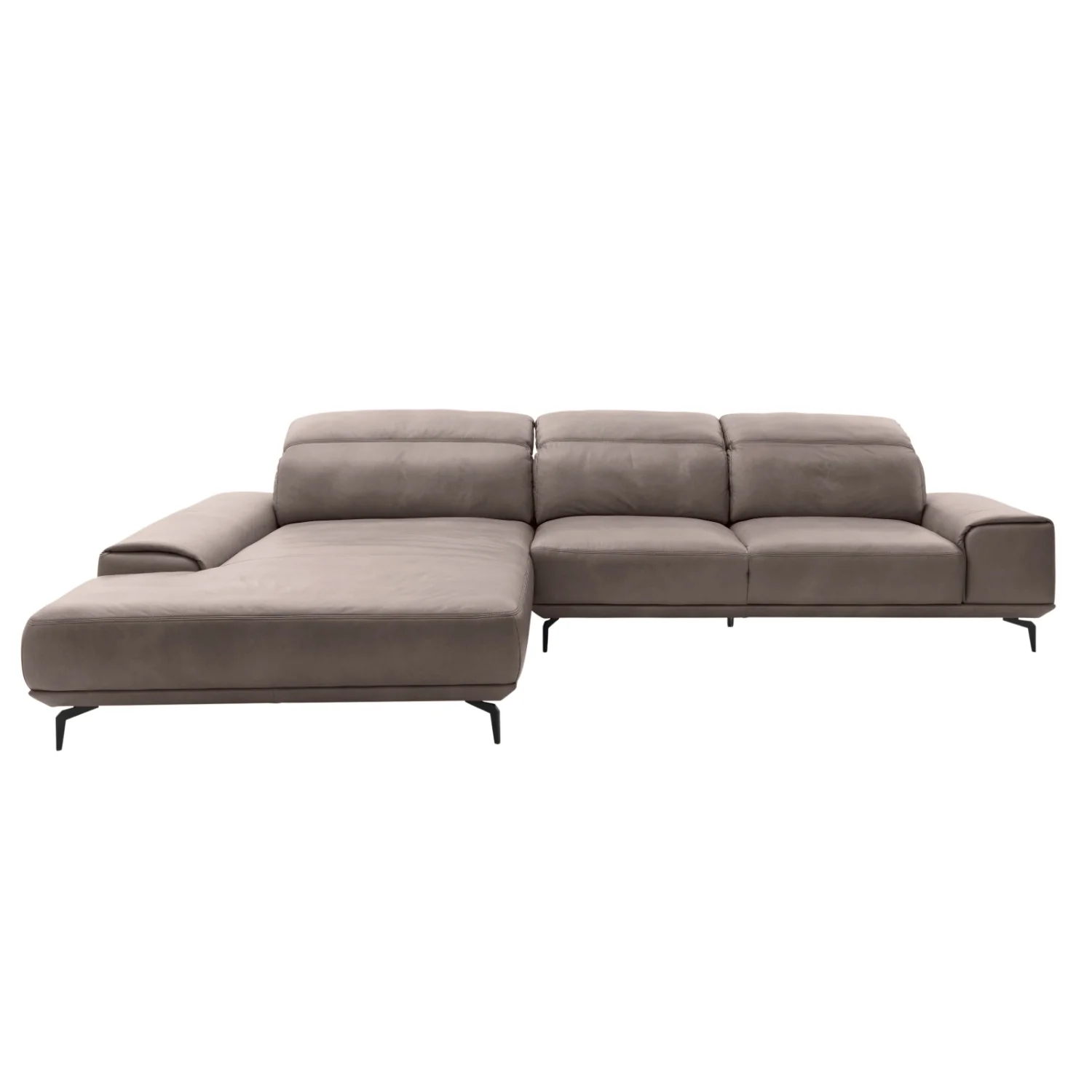Musterring Ecksofa MR 2490 mit Lederbezug & Sockel + Metallfüßen - Image 79