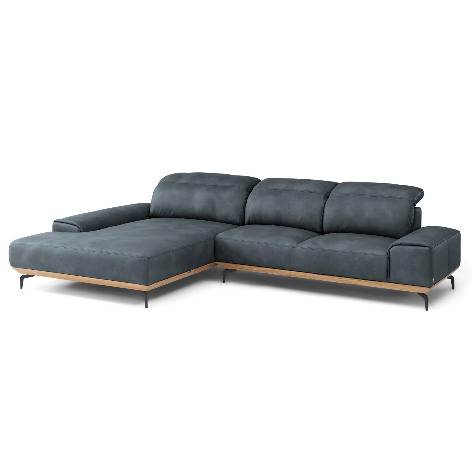 Musterring Ecksofa MR 2490 mit Lederbezug & Sockel + Metallfüßen - Image 9