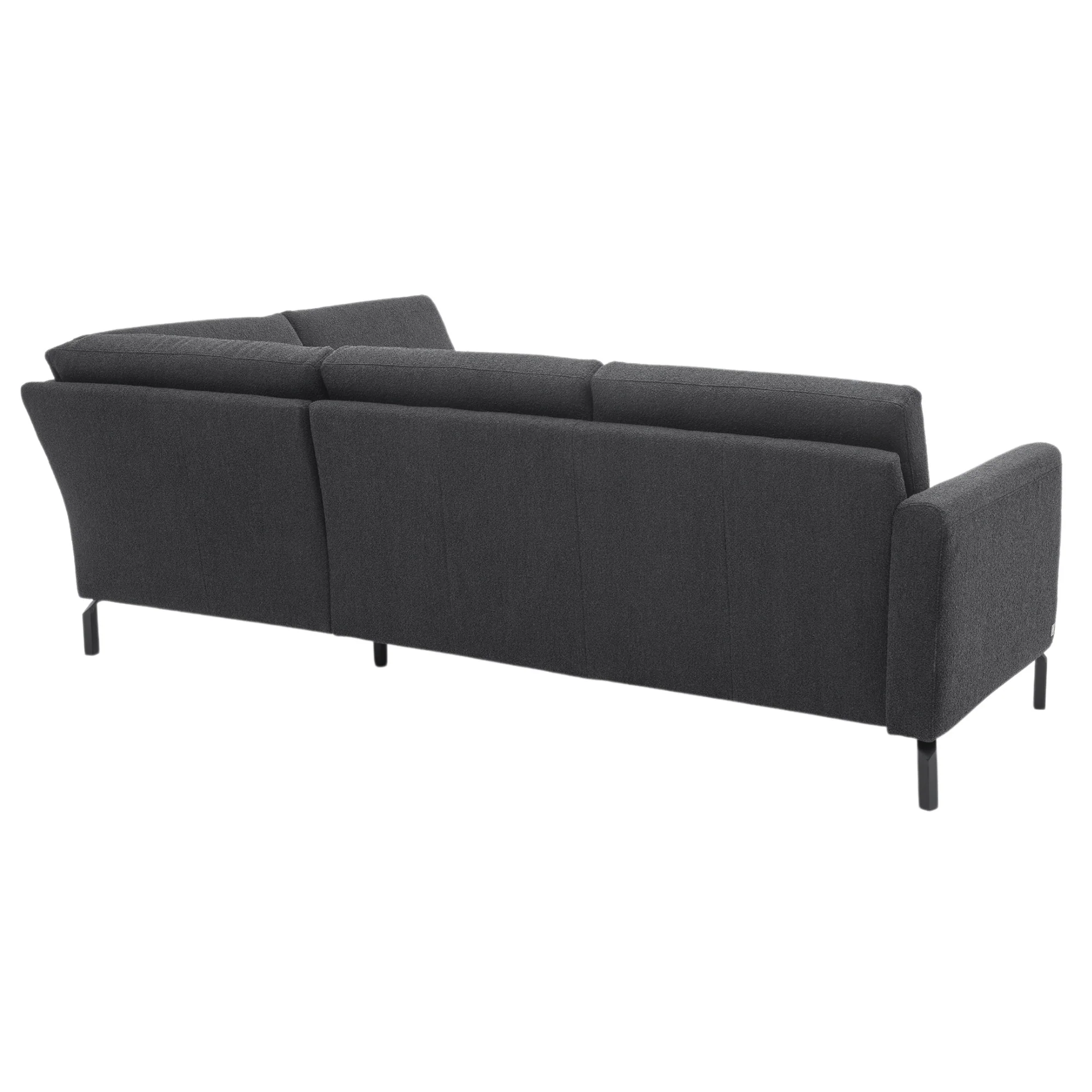 Musterring Ecksofa MR 385, Wohnlandschaft Loop Black - Image 5