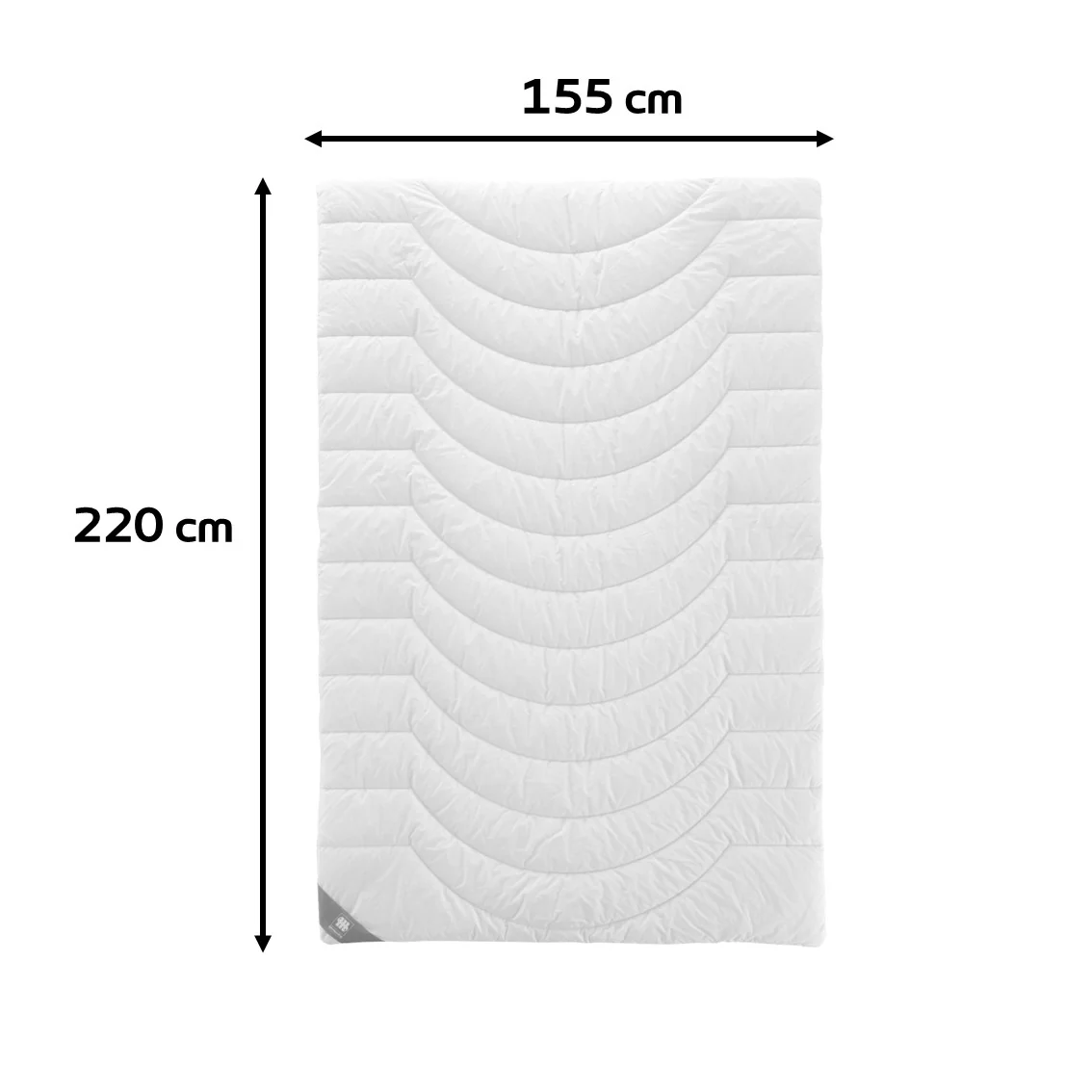 Musterring Ganzjahresdecke 'MOONZ' Bettdecke antiallergisch & waschbar, mit 100% Polyester-Hohlfaserfüllung und Bezug aus 100% Baumwolle, Made in Germany - Image 7