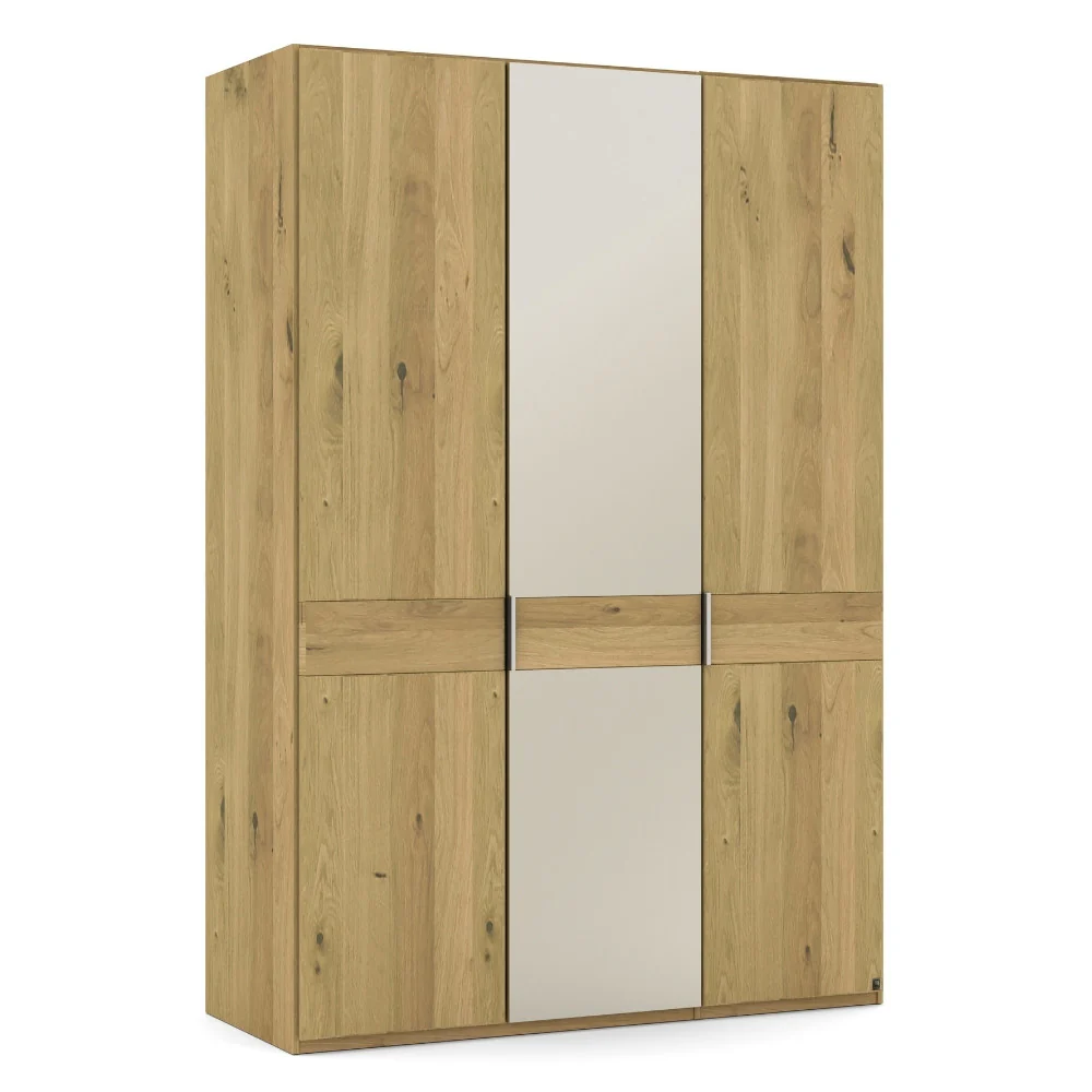 Musterring Kleiderschrank Savona 2.0, Drehtürenschrank 3-türig Eiche, mit Glas oder Spiegeltür - Image 5